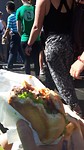 Foto niet scherp, maar de burger was heerlijk!