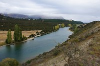 zicht op de Clutha river