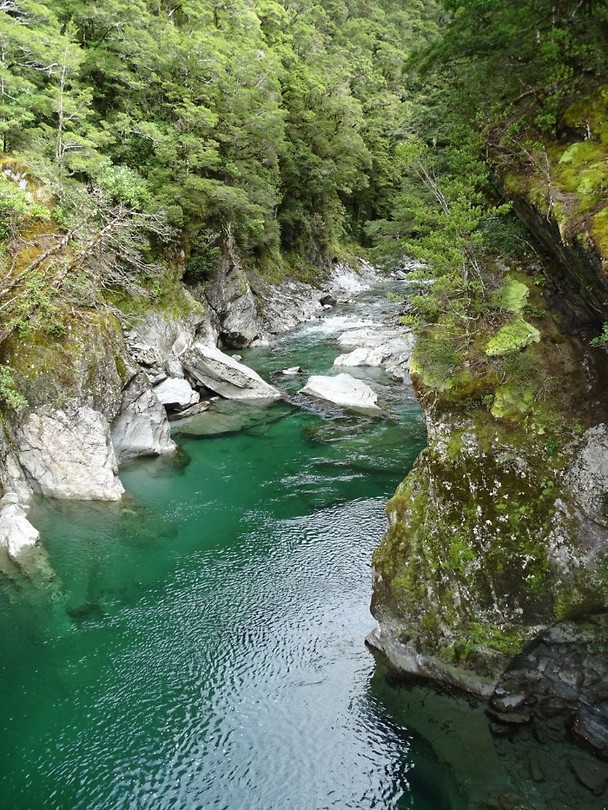 blue pool