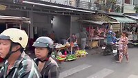 Markt in Duong Deng