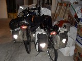 Zo vies waren onze fietsen gisteren geworden