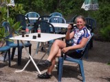 Op het terras