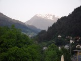Uitzicht vanaf hotelkamer in Landeck