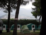 Uitzicht vanaf ons plekje op Assisi