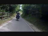 Op en af richting het Gardameer