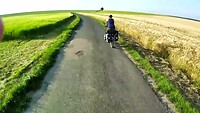 Eindeloos door de graanvelden