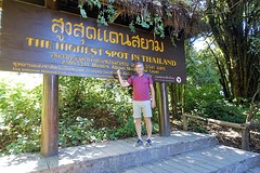 hoogste punt van heel Thailand