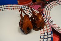 duifjes op het bord