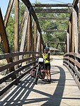 Brug over de Arkansas rivier