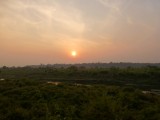 Chitwan - Rapti river zonsondergang