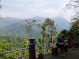 Uitzicht guesthouse Munnar