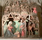 kerststal in de kathedraal van Toledo