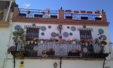 balkon typisch voor Albaicín, Granada