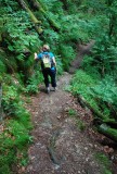 steil en smal en nat