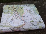 een van onze wandelkaarten