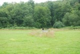 De grote prairie / weide langs de rivier Semois