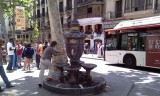 Fontein Canaletas ramblas