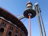 buitenom kun je met de lift omhoog