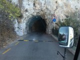 een groot deel van de wegen liggen in tunnels