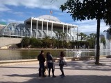 palau de la Musica in de rivierbedding