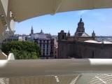 uitzicht op de stad vanaf Metropol parasol