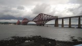 de spoorbrug ver de Firth of Forth