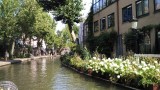 prachtig varen door de gracht