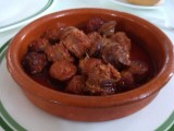 gebakken chorizo-worstjes
