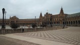 het halfronde Plaza de España