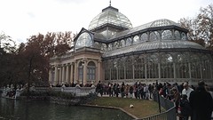 glazen paleis in het Retiropark