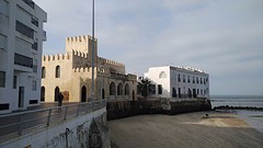 kasteel Chipiona aan het strand