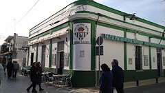 koffie drinken bij de supporterscub van Betis Sevilla