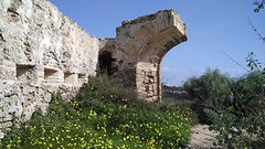 Romeinse resten langs de oceankant