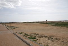niemand op het strand