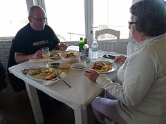 lunchen in Bolonia: vis natuurlijk