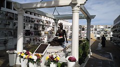 grafmonument van Rocío Jurado, beroemde zangeres uit Chipiona