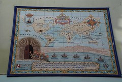 in 1519 vertrok Magellaan hiervandaan voor een reis om de wereld