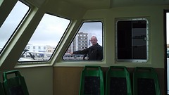 met de ferry terug naar El Puerto de Santa Maria