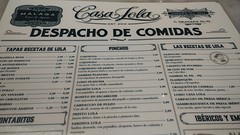 even lunchen in Casa Lola, Malaga