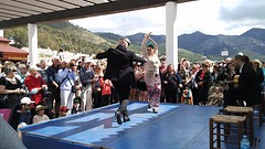 woensdag dus weer flamenco op het plein