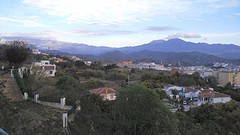 we maken een rondrit door de bergen rondom Mijas: zicht op omgeving Coín