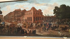 paleis waar nu het museum is in een vervlogen tijd