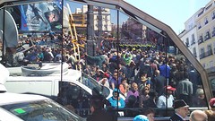 ontvangst van de regring in het gebouw van de Comunidad Madrid