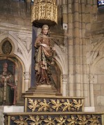 beeld van zwangere Maria