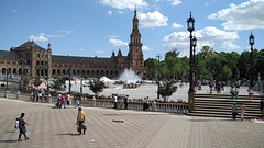 Plaza de España, Sevilla (overdag)
