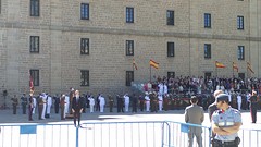 El Escorial, de koning deelt lintjes uit