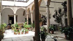 Cáceres, mooie patio