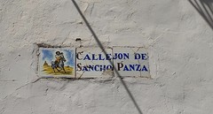 Het Sancho Panza steegje in Almagro