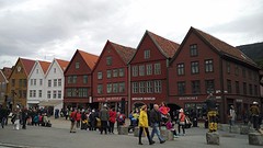 Bryggen: de panden van de kooplieden