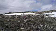 nog veel sneeuw in juli